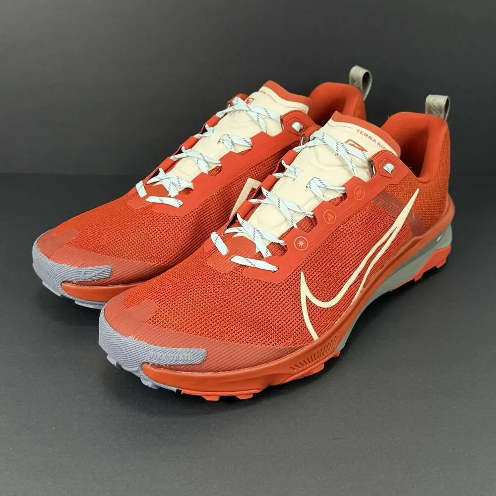 Nike Terra Kiger 9 Men’s 15 Red Trail Running Shoes React Grip DR2693-601